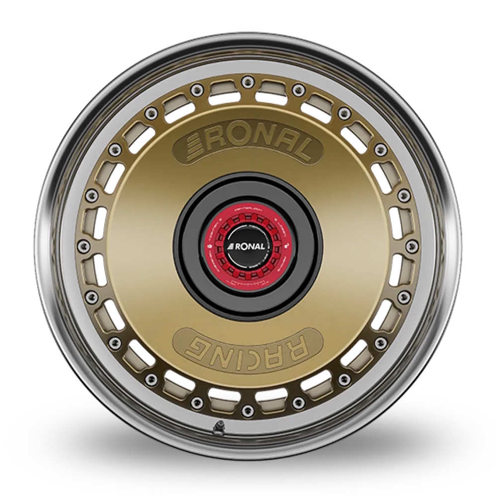 15" Ronal RR10 REV-R Matt Bronze Alloy Wheels