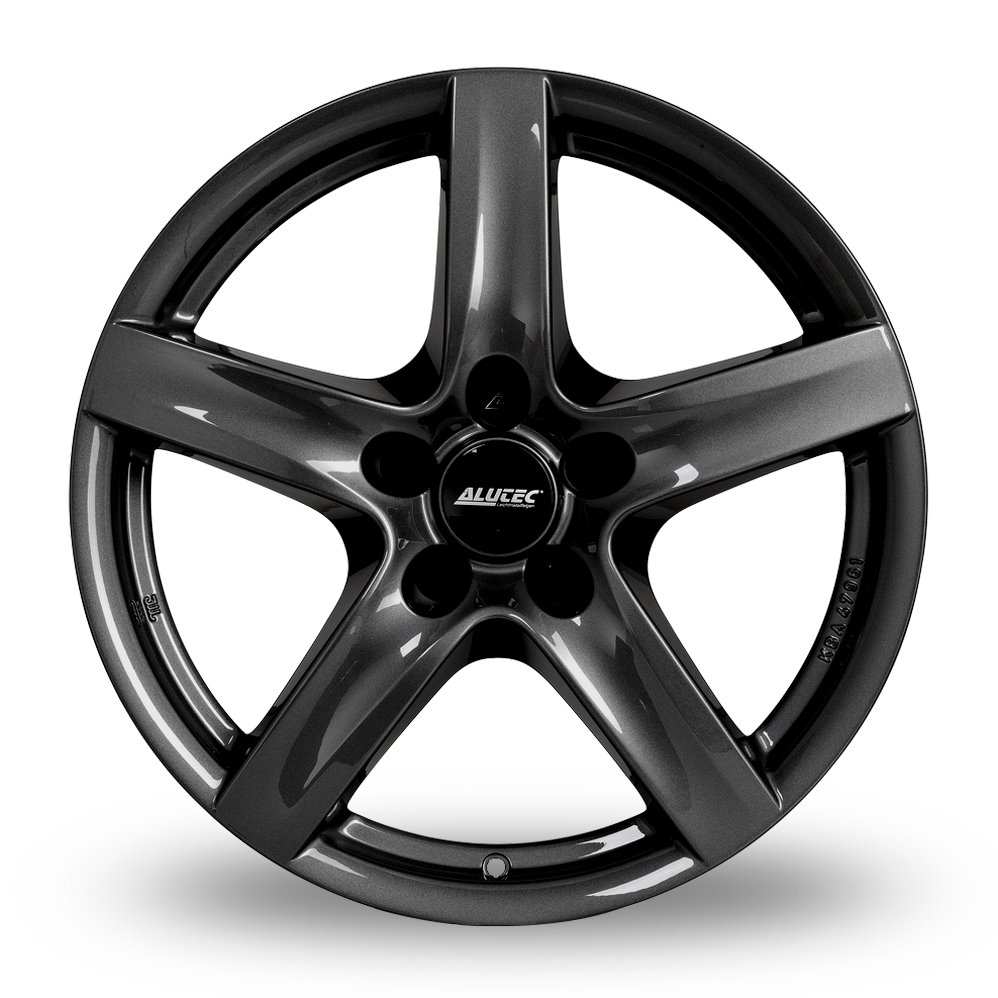 16" Alutec Grip Gloss Black Alloy Wheels
