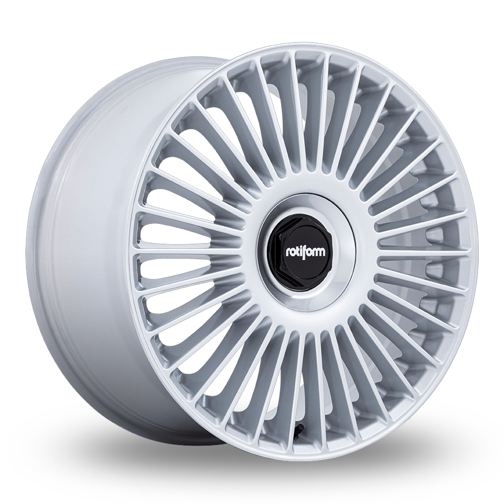 Rotiform RC202 GRZ (EU Warehouse) Gloss Silver Alloy Wheels
