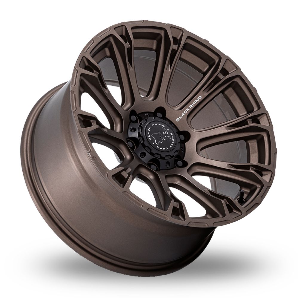 17" Black Rhino BR020 Diamondback Burnt Bronze Alloy Wheels