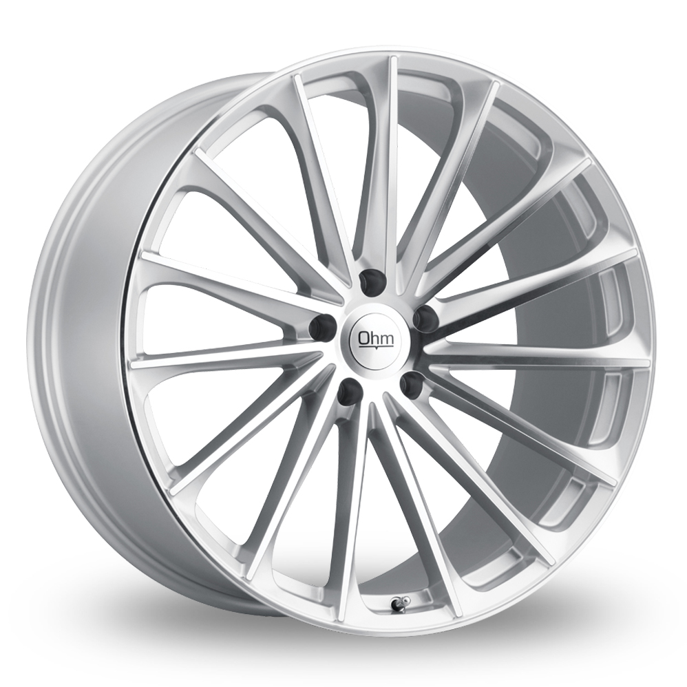 OHM Proton (USA Warehouse) Silver With Mirror Face Alloy Wheels