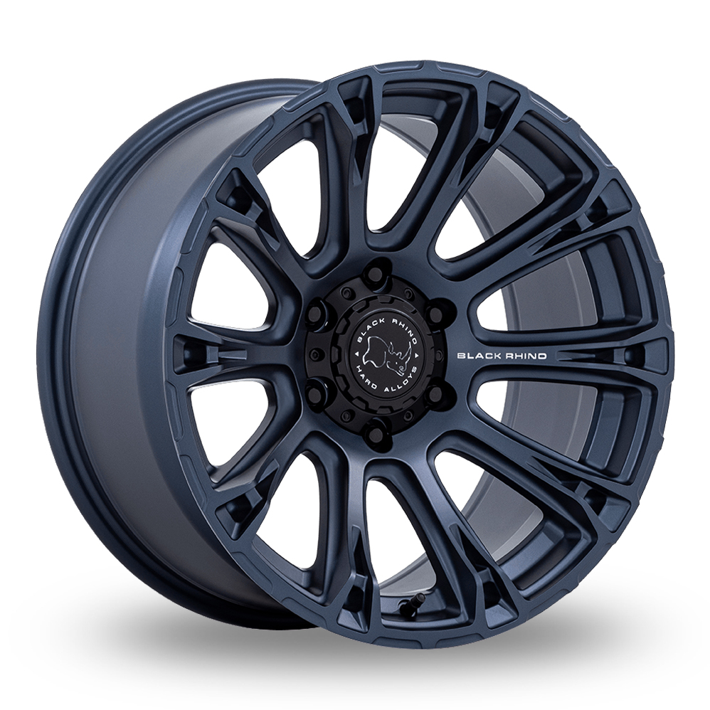 Black Rhino BR020 Diamondback (USA Warehouse) Metallic Blue Alloy Wheels