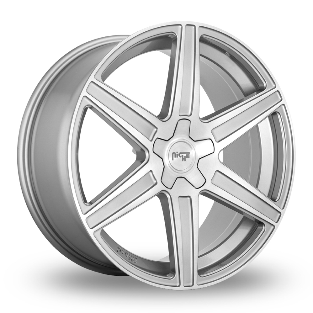 Niche M241 Carina (USA Warehouse) Anthracite & Brushed Tinted Clear Alloy Wheels