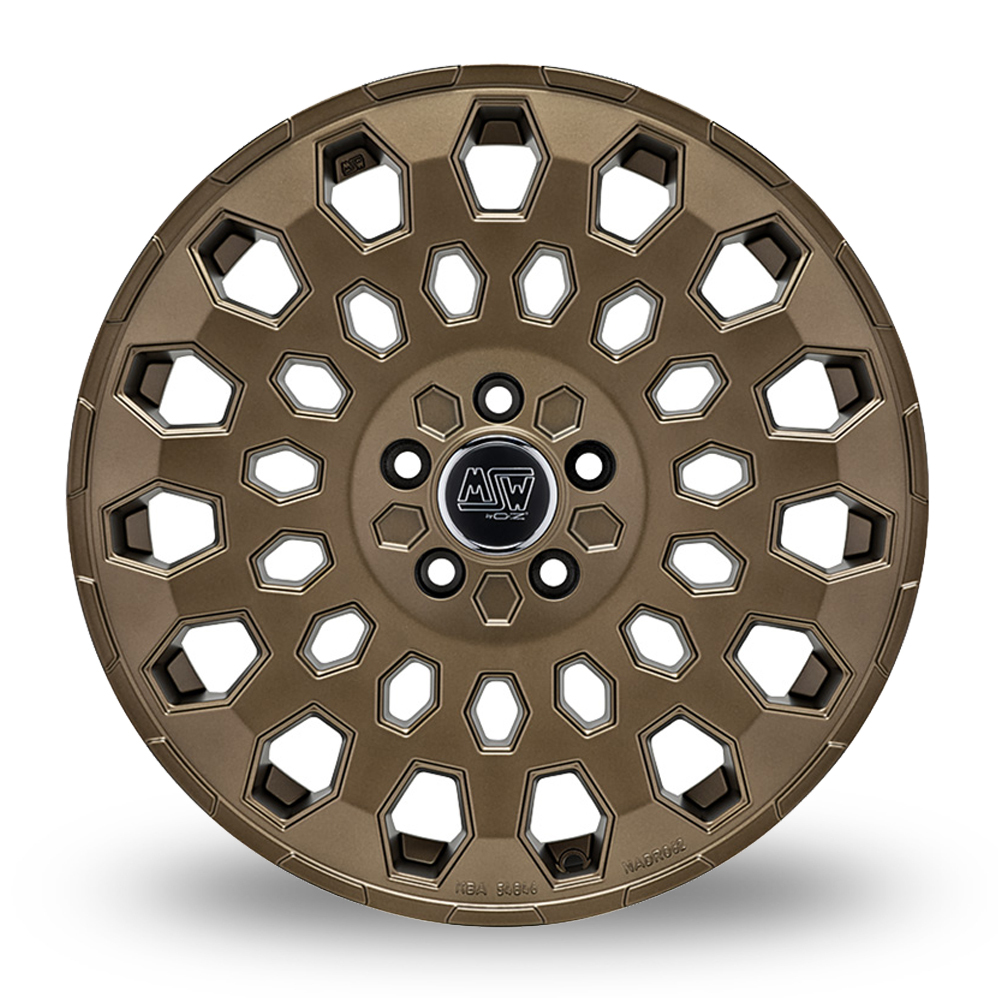 18" MSW (by OZ) 99 VAN Matt Bronze Alloy Wheels