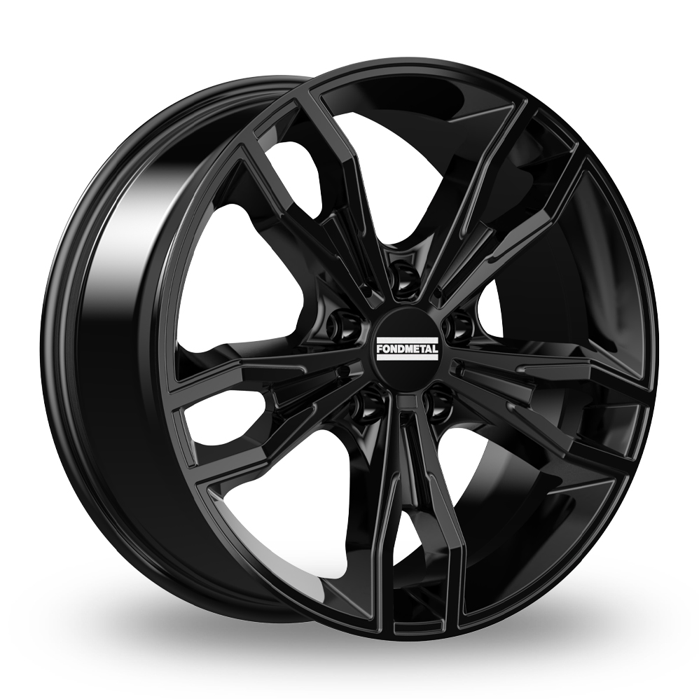 Fondmetal Alke Gloss Black Alloy Wheels