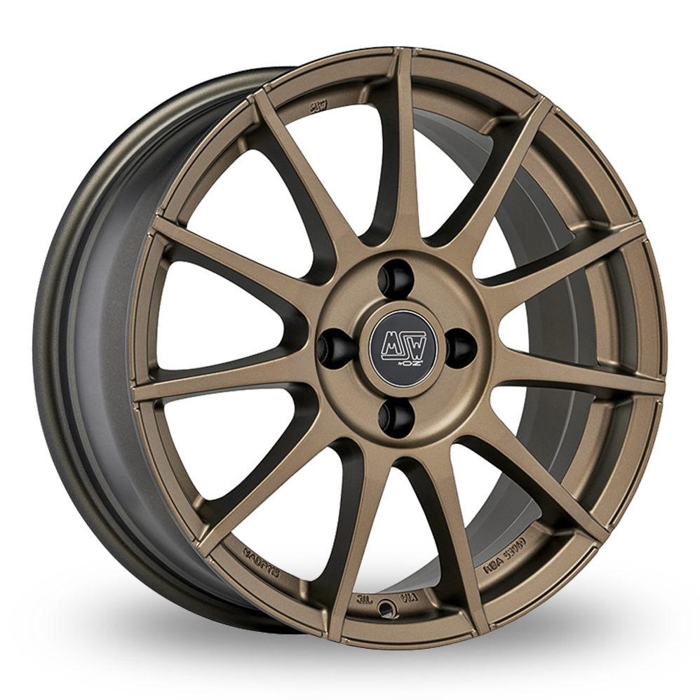 MSW (by OZ) 85 Matt Bronze Alloy Wheels