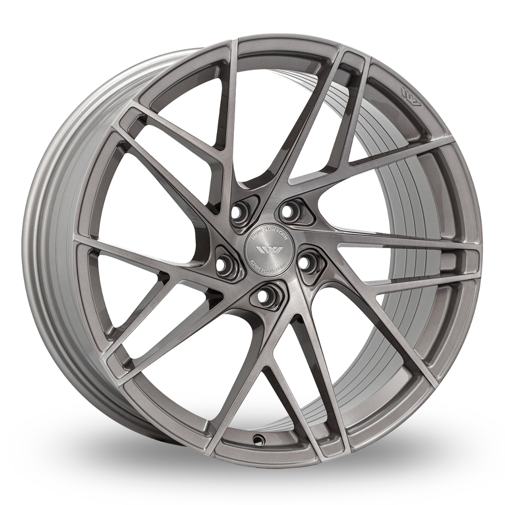 Ispiri Ffrm Carbon Grey Brushed Alloy Wheels