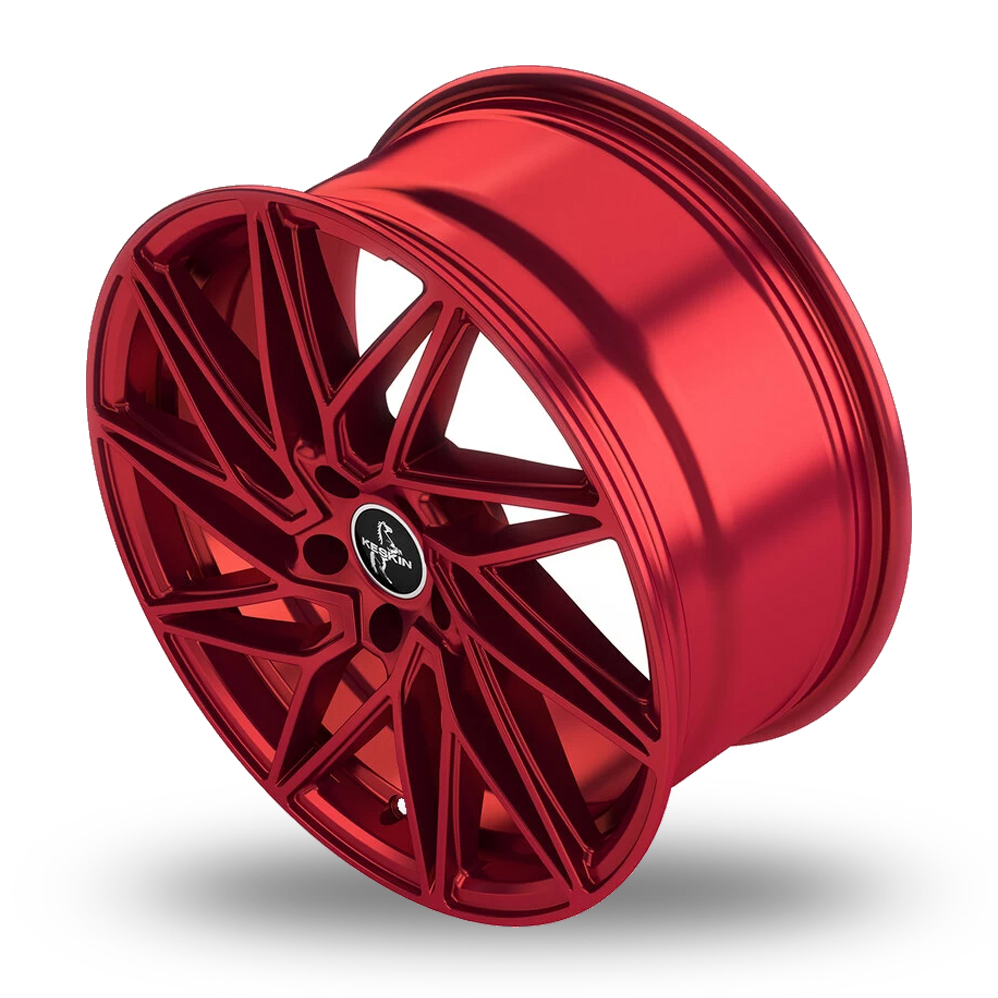 19" Keskin Tuning KT20 Candy Red Alloy Wheels