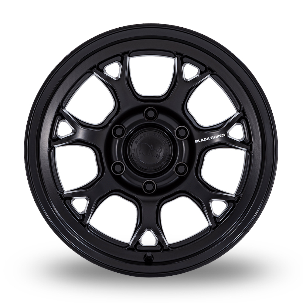 17" Black Rhino BR017 Etosha Matt Black Alloy Wheels