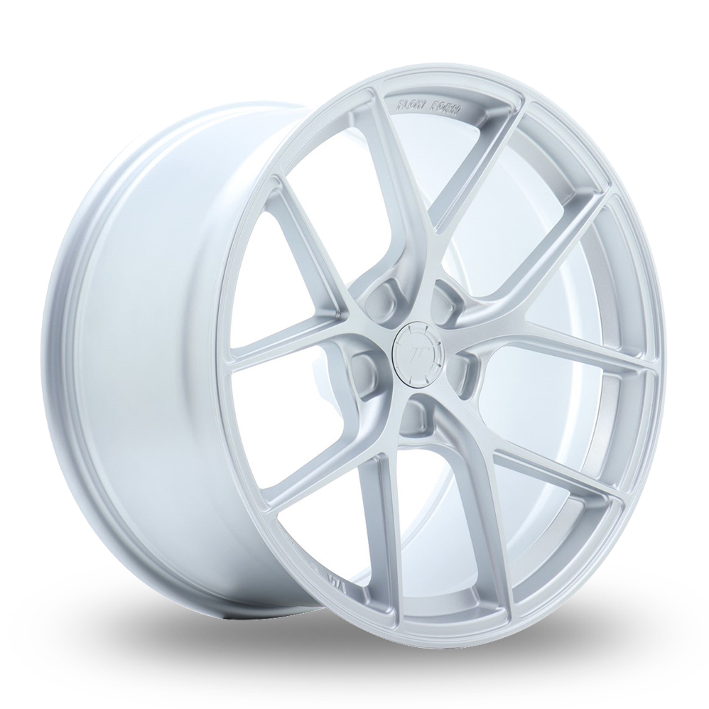 Japan Racing SL-01 (9.5x19) (Custom Fitment) Matt Silver Alloy Wheels