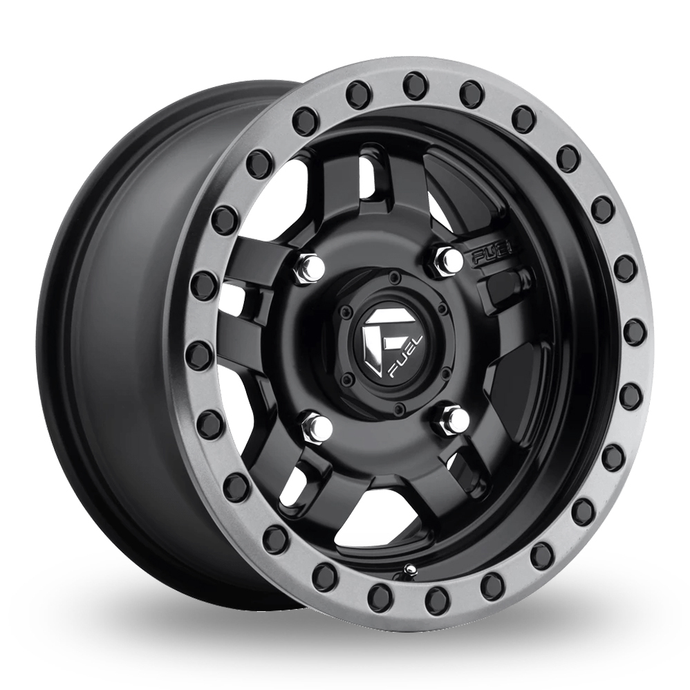 Fuel Off-Road D557 Anza UTV (EU Warehouse) Matt Black Gunmetal Ring Alloy Wheels