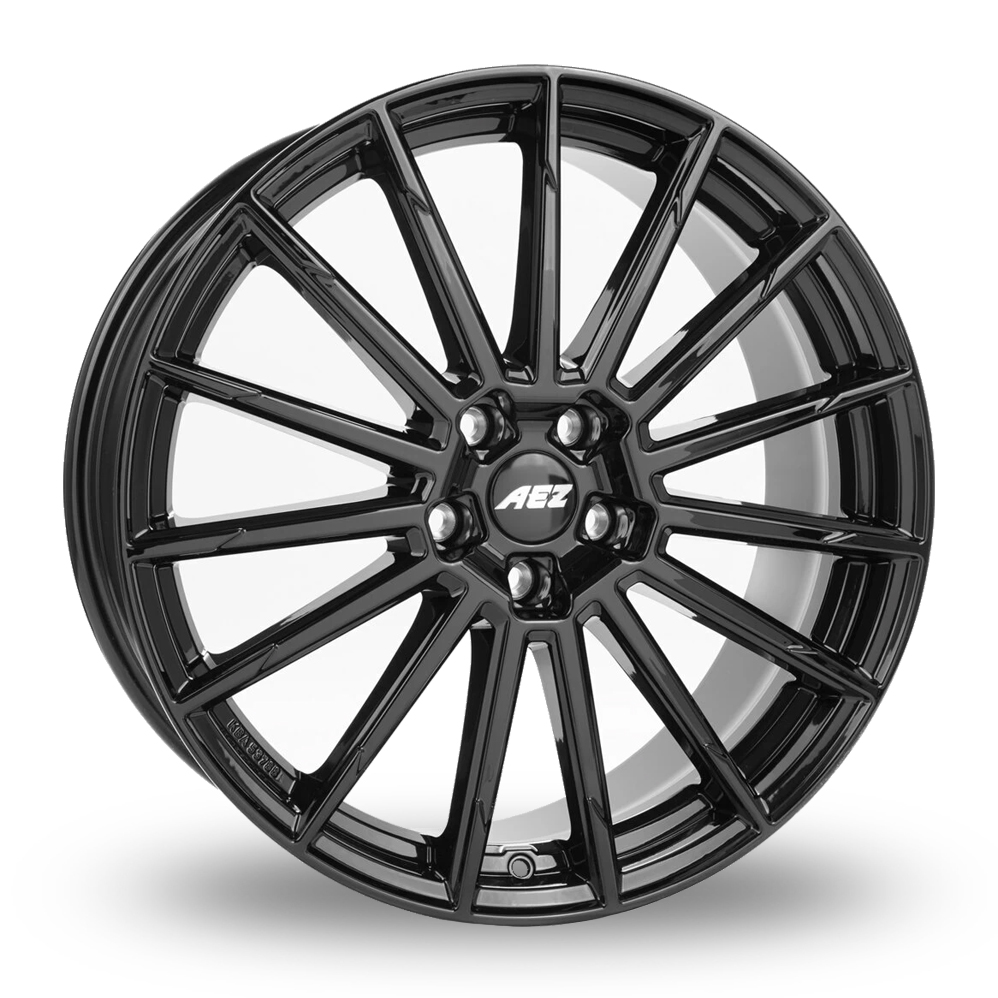 18" AEZ Atlanta Gloss Black Alloy Wheels