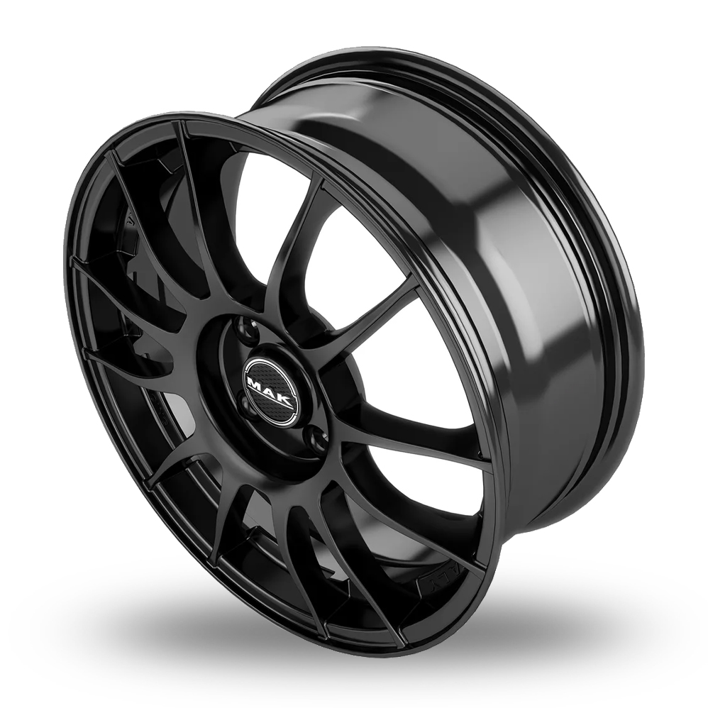 16" MAK XLR Gloss Black Alloy Wheels