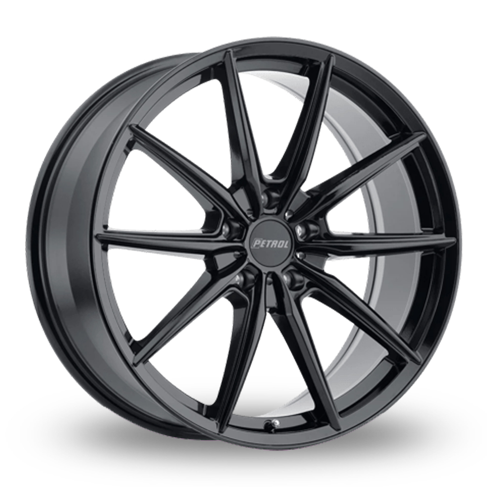 Petrol P4B (USA Warehouse) Gloss Black Alloy Wheels