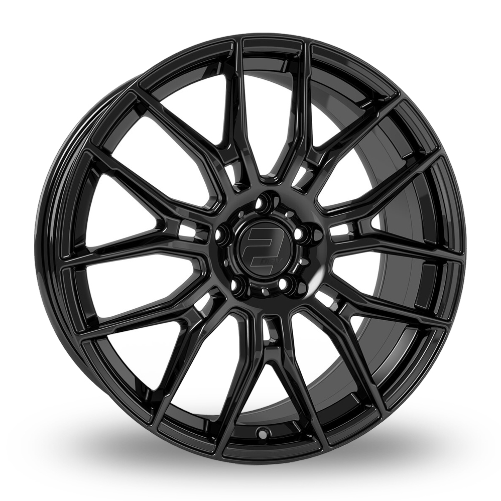 2DRV WH42 Gloss Black Alloy Wheels