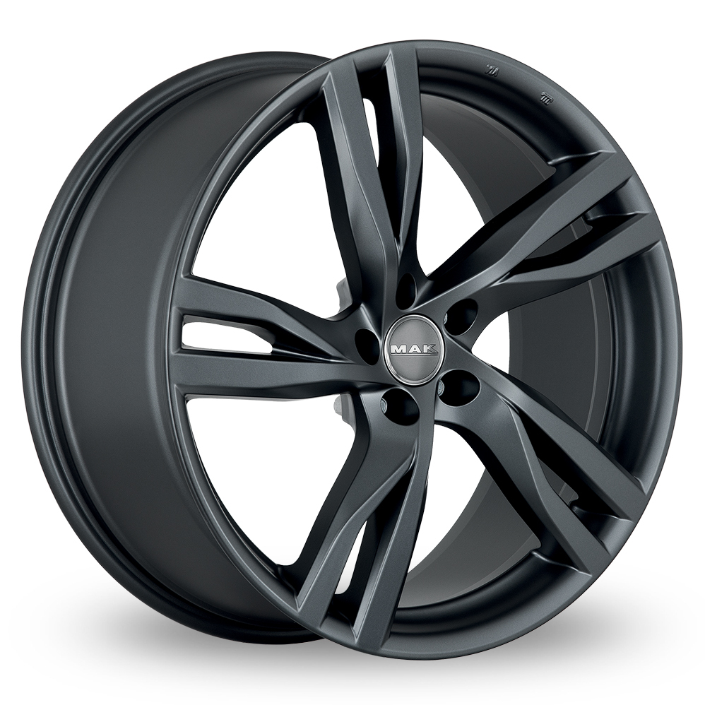 18" MAK Stockholm Matt Titan Alloy Wheels