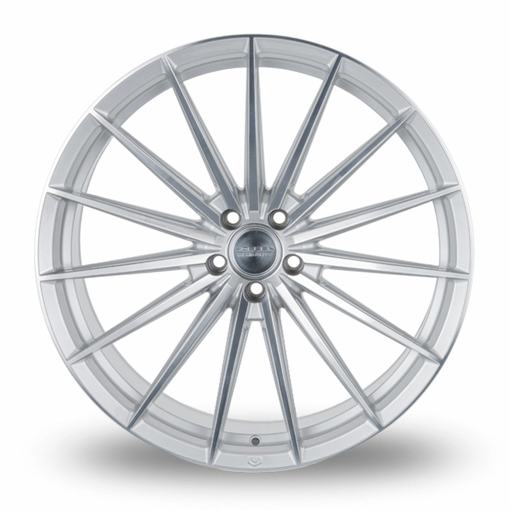 20" Vossen HFX-4 (11x20) (Super Deep Concave) Silver Polished Alloy Wheels