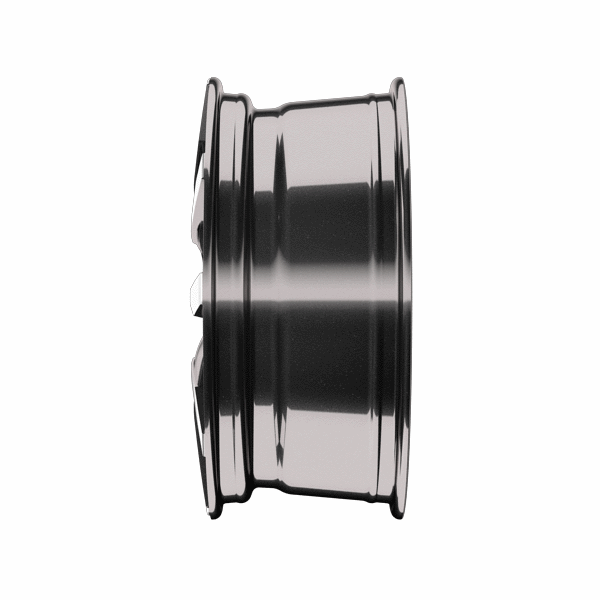 16" Borbet CW5 Gloss Anthracite Polished Alloy Wheels