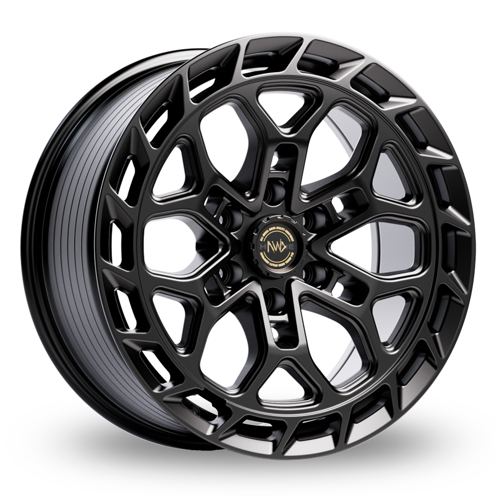Hawke Overland Matt Black Alloy Wheels