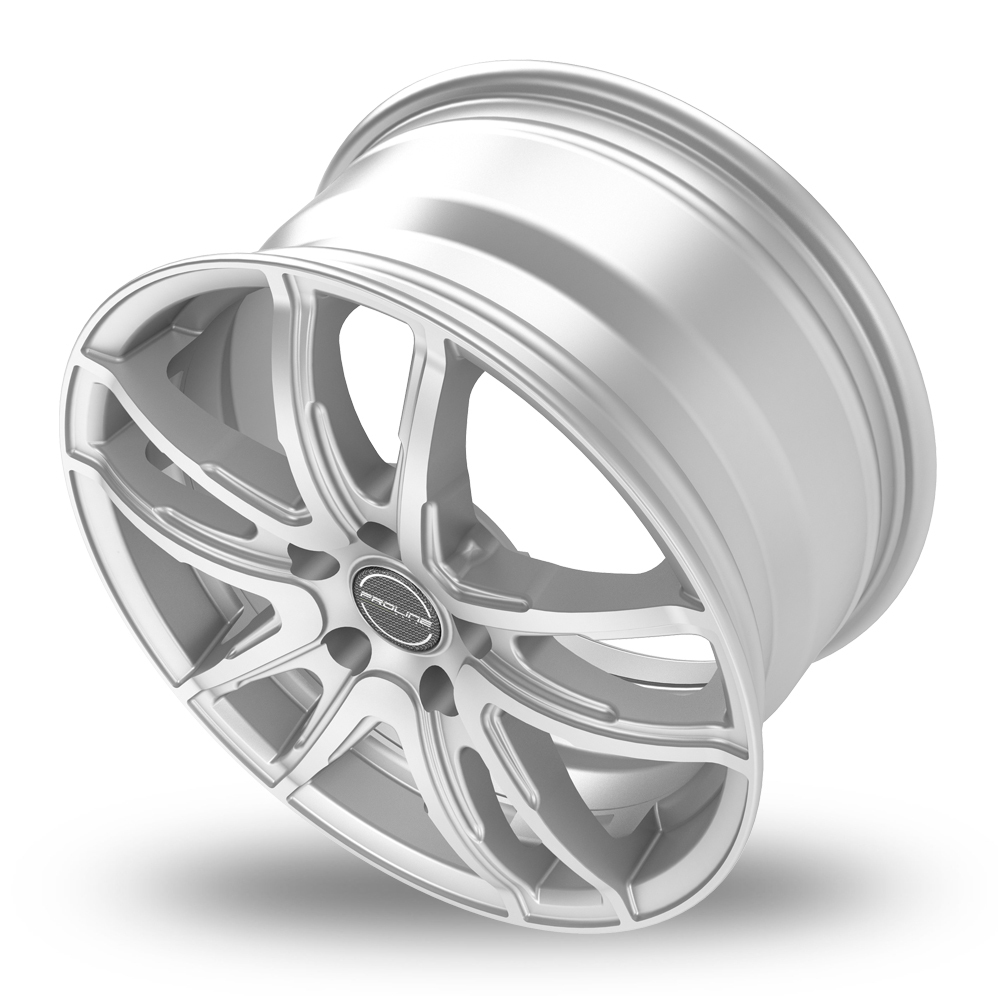 14" Proline VX100 Arctic Silver Alloy Wheels