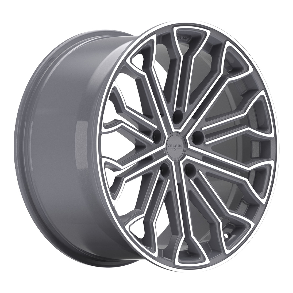 20" Velare VLR04 Platinum Grey Polsihed Alloy Wheels