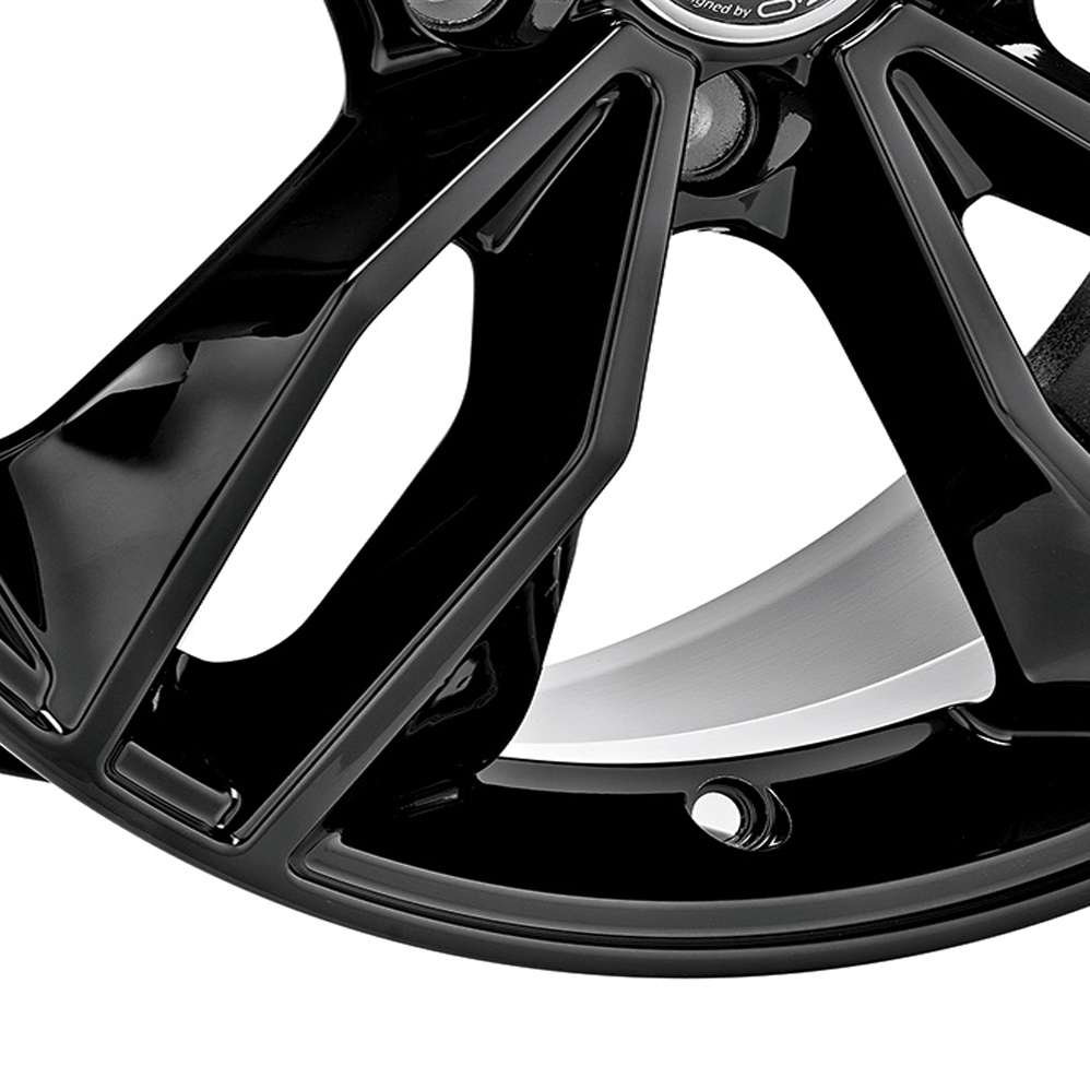 17" MSW (by OZ) 71 Gloss Black Alloy Wheels