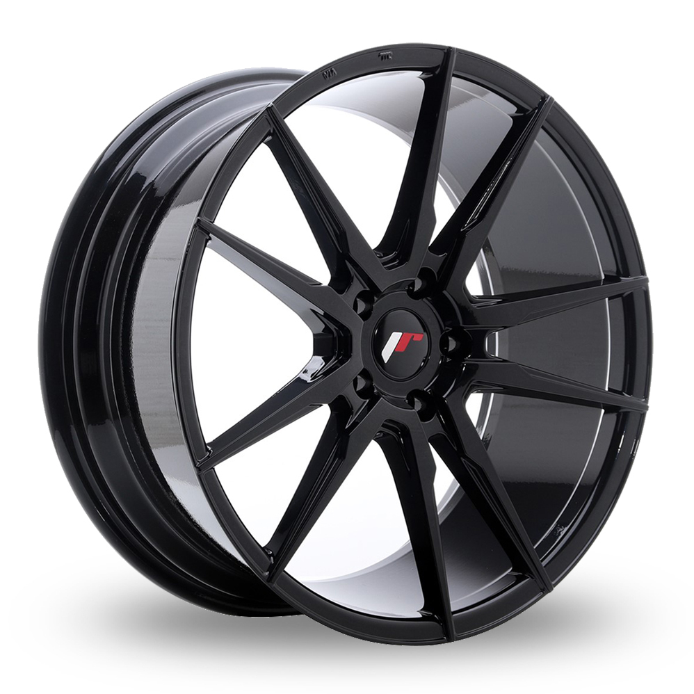 Japan Racing JR21 (8.5x20) Gloss Black Alloy Wheels
