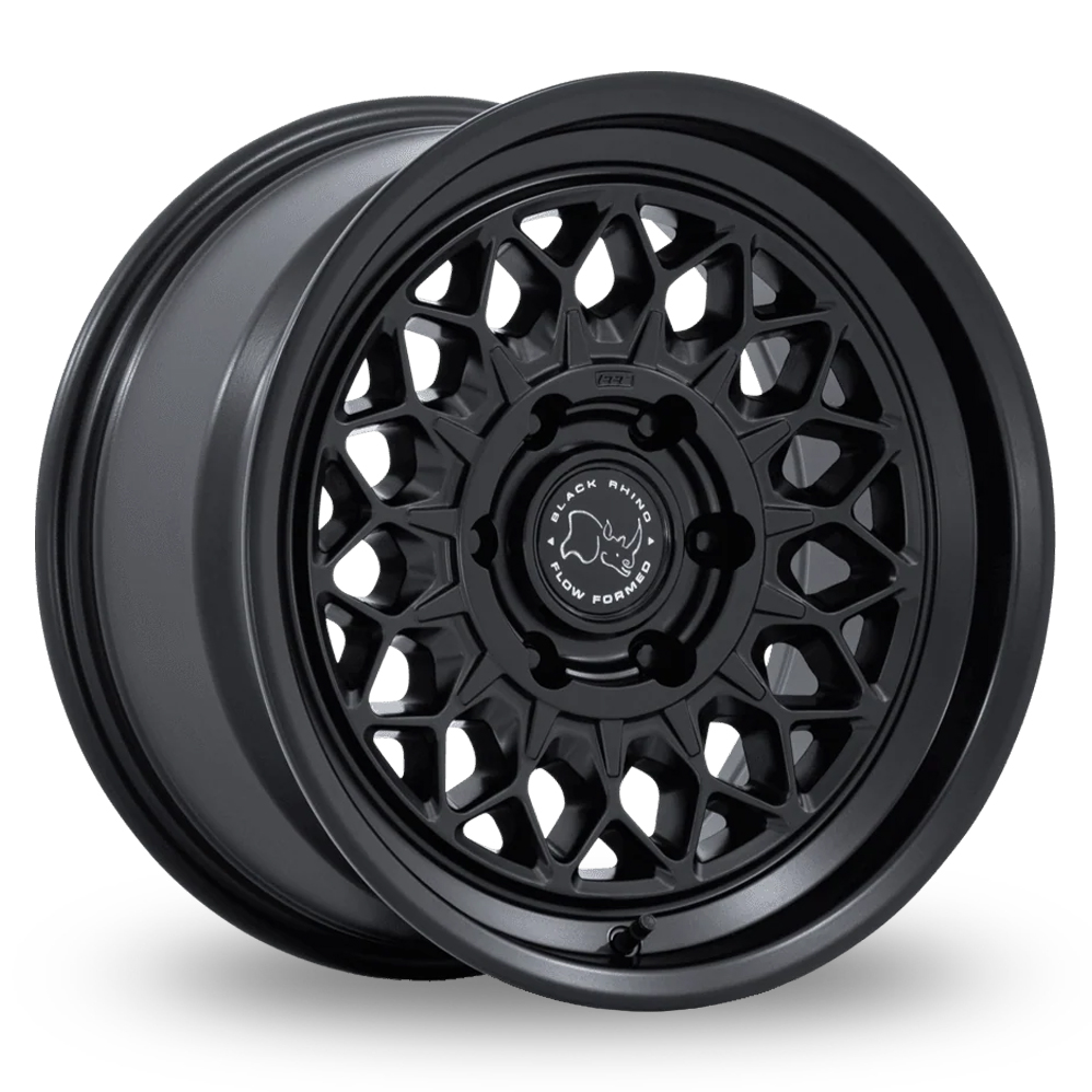 Black Rhino BR034 Graz (USA Warehouse) Matt Black Alloy Wheels