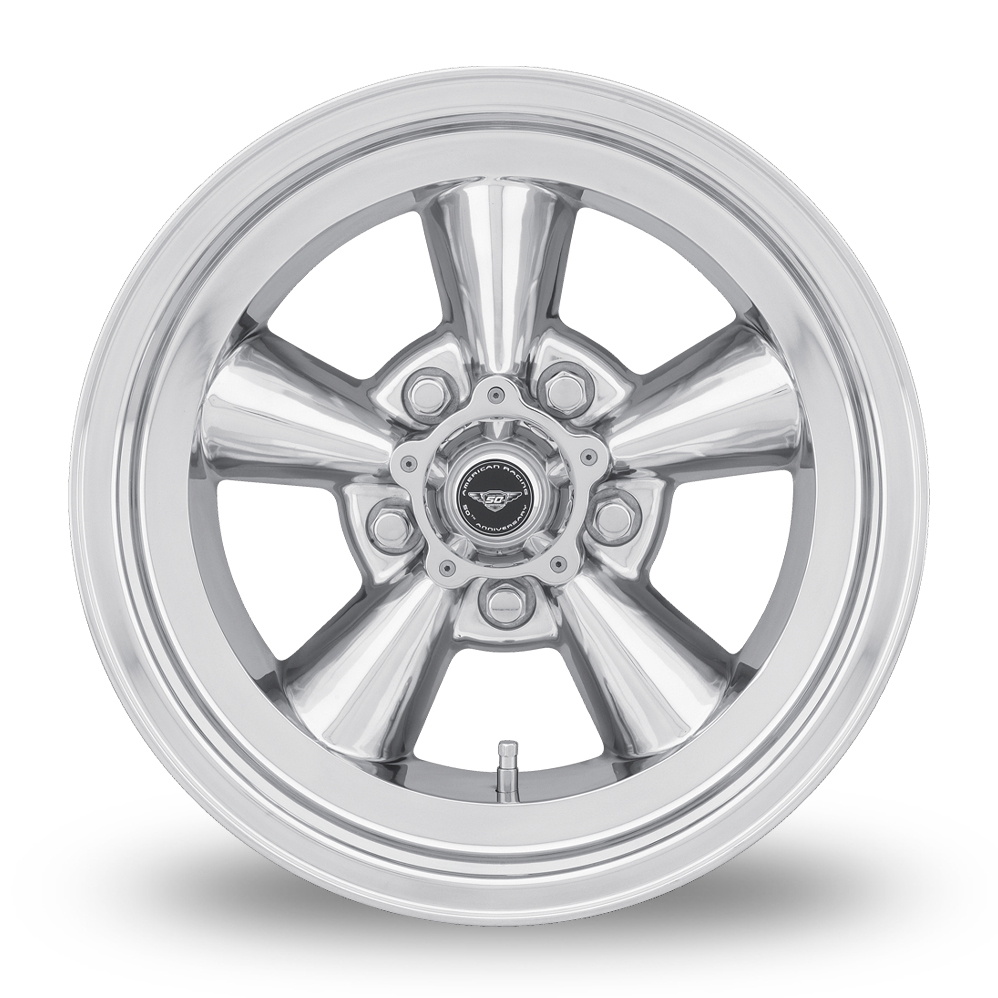 17" American Racing Vintage VN109 TT O Polished Alloy Wheels