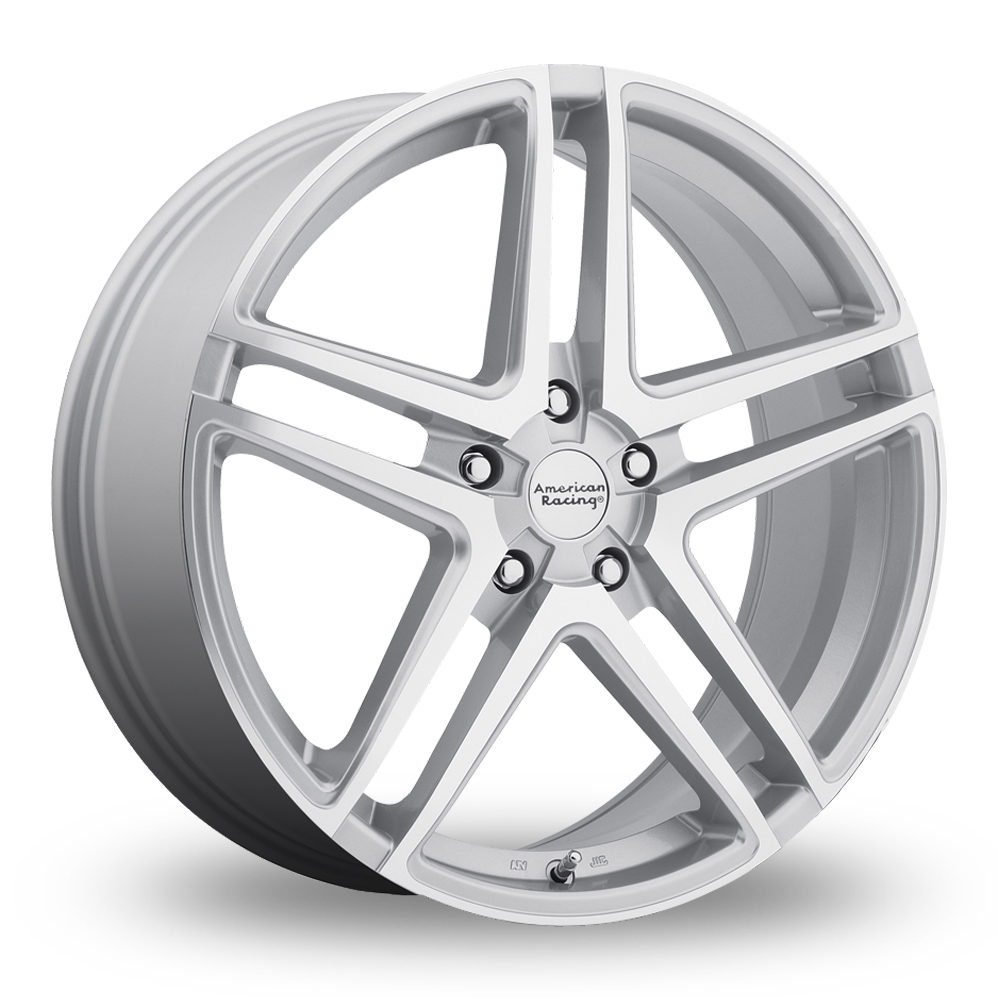 American Racing AR907 (USA Warehouse) Silver Machined Alloy Wheels