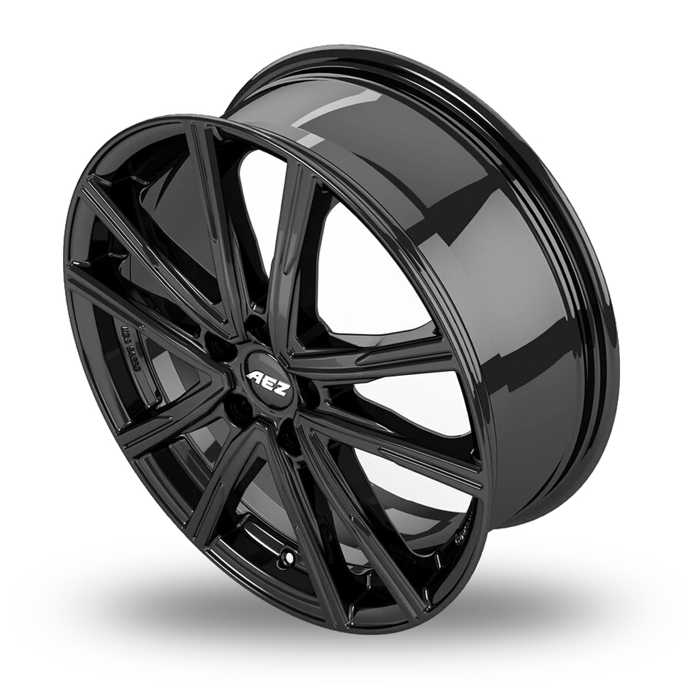 19" AEZ Montreal Black Alloy Wheels