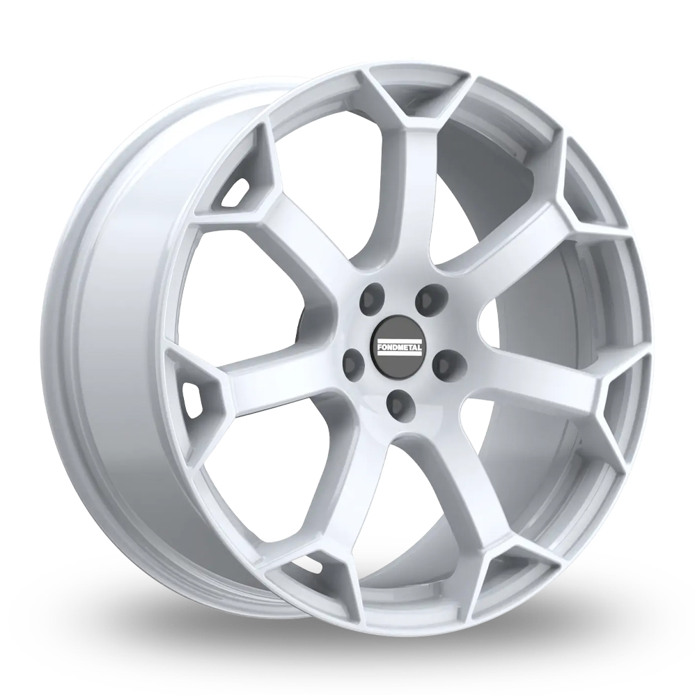 Fondmetal Zephyrus Gloss White Alloy Wheels