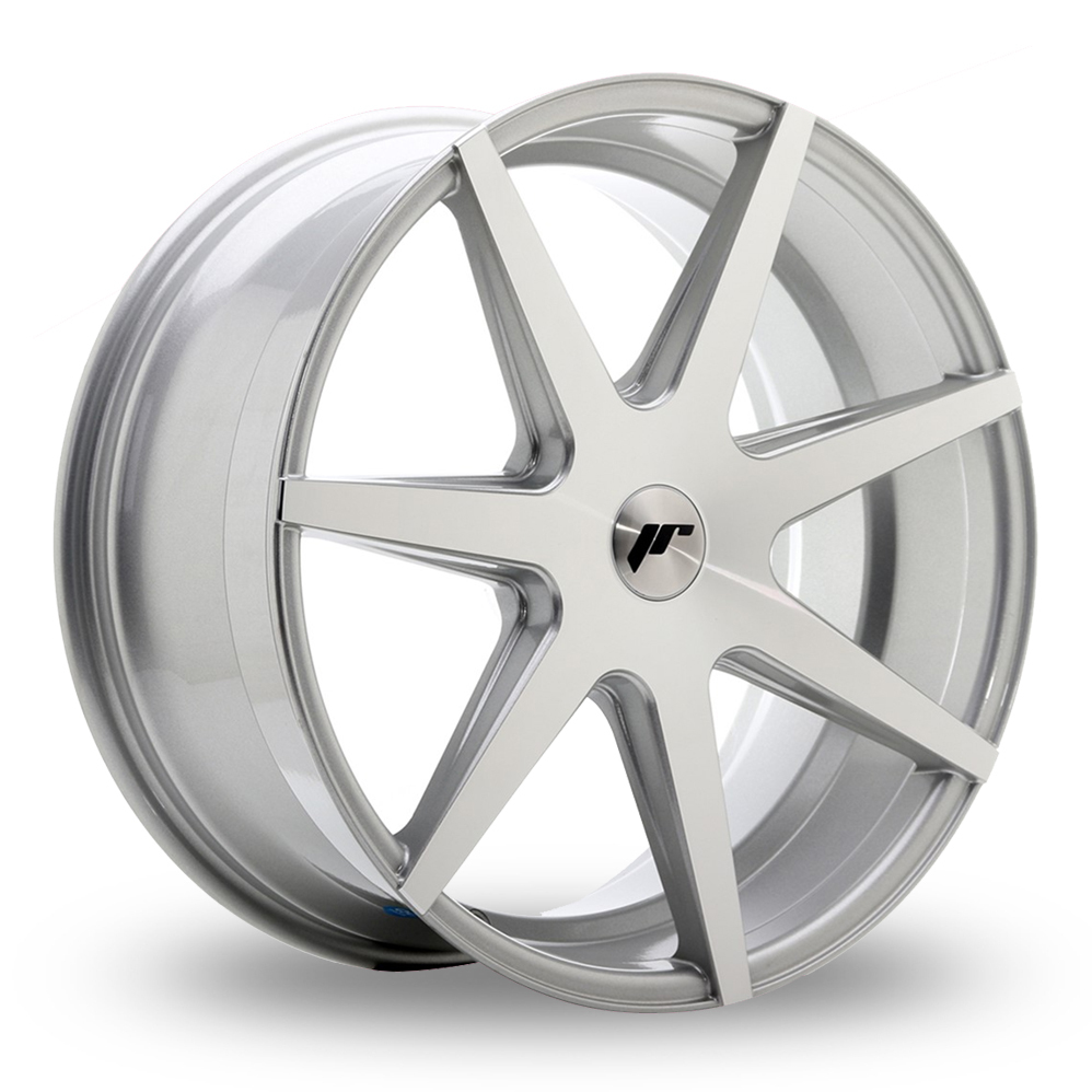 Japan Racing JR20 (8.5x20) Silver Machined Face Alloy Wheels