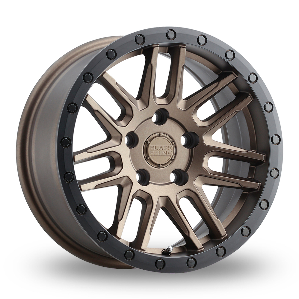 Black Rhino Arches Bronze With Black Ring Alloy Wheels