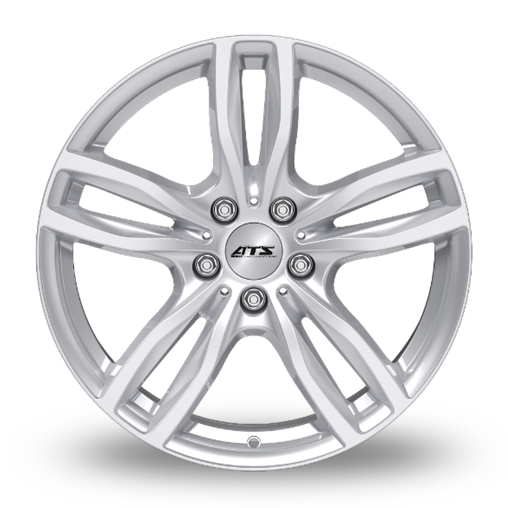 17" ATS Evolution Polar Silver Alloy Wheels