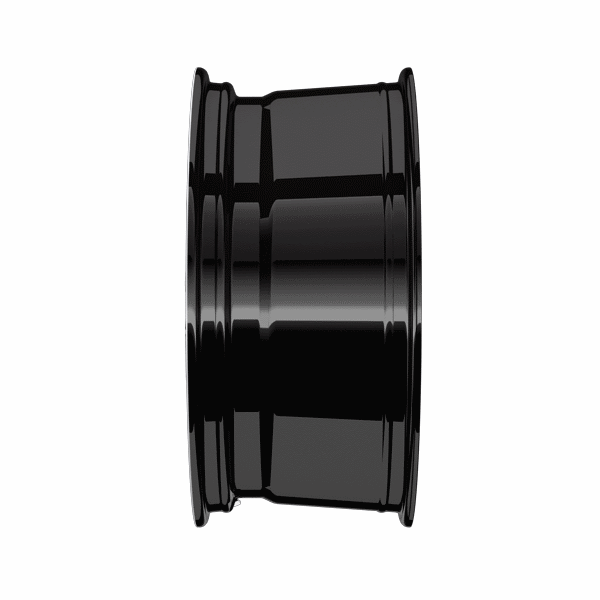 19" Fondmetal 1972 Gloss Black Machined Alloy Wheels