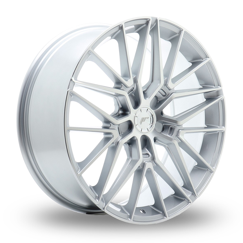Japan Racing JR38 (9x20) (Custom Fitment) Silver Machined Face Alloy Wheels