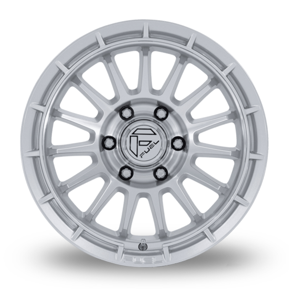 17" Fuel Off-Road FC905 Ascend (USA Warehouse) Gloss Silver Machined Alloy Wheels