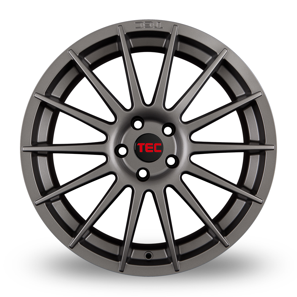 18" TEC Speedwheels AS2 Gunmetal Alloy Wheels