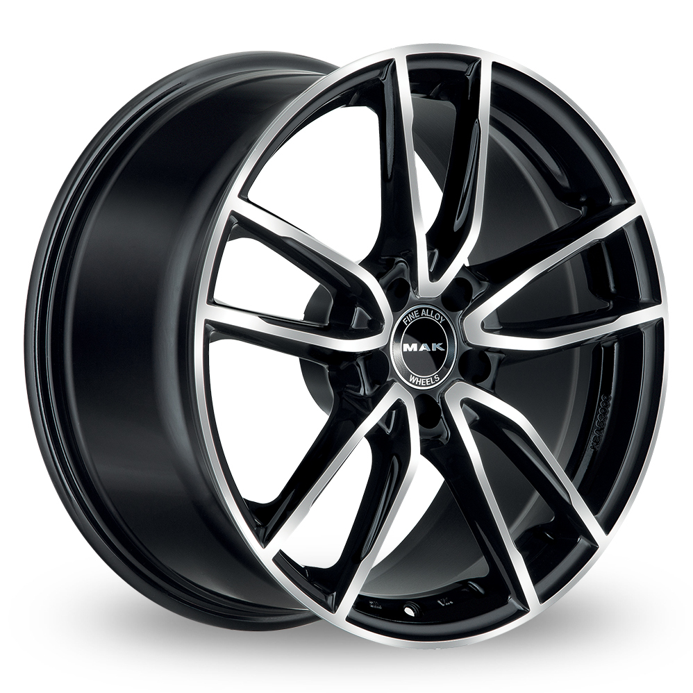 21" MAK EVO Black Mirror Alloy Wheels