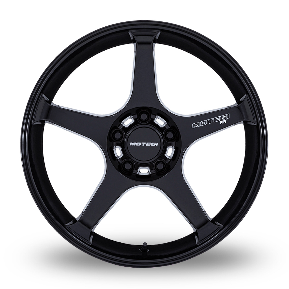 18" Motegi Racing MR159 Battle V (USA Warehouse) Blackbird Metallic Alloy Wheels