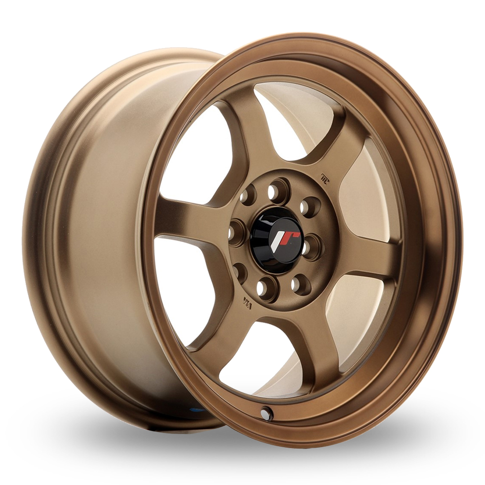 Japan Racing JR12 (7.5x15) Dark Anodize Bronze Alloy Wheels