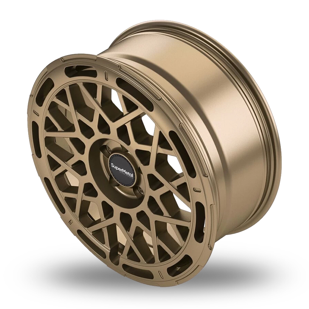 20" SuperMetal Cage Ultra Matt Bronze Alloy Wheels