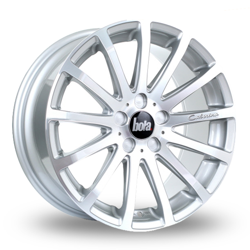 18 Inch Bola XTR Silver Polished Alloy Wheels