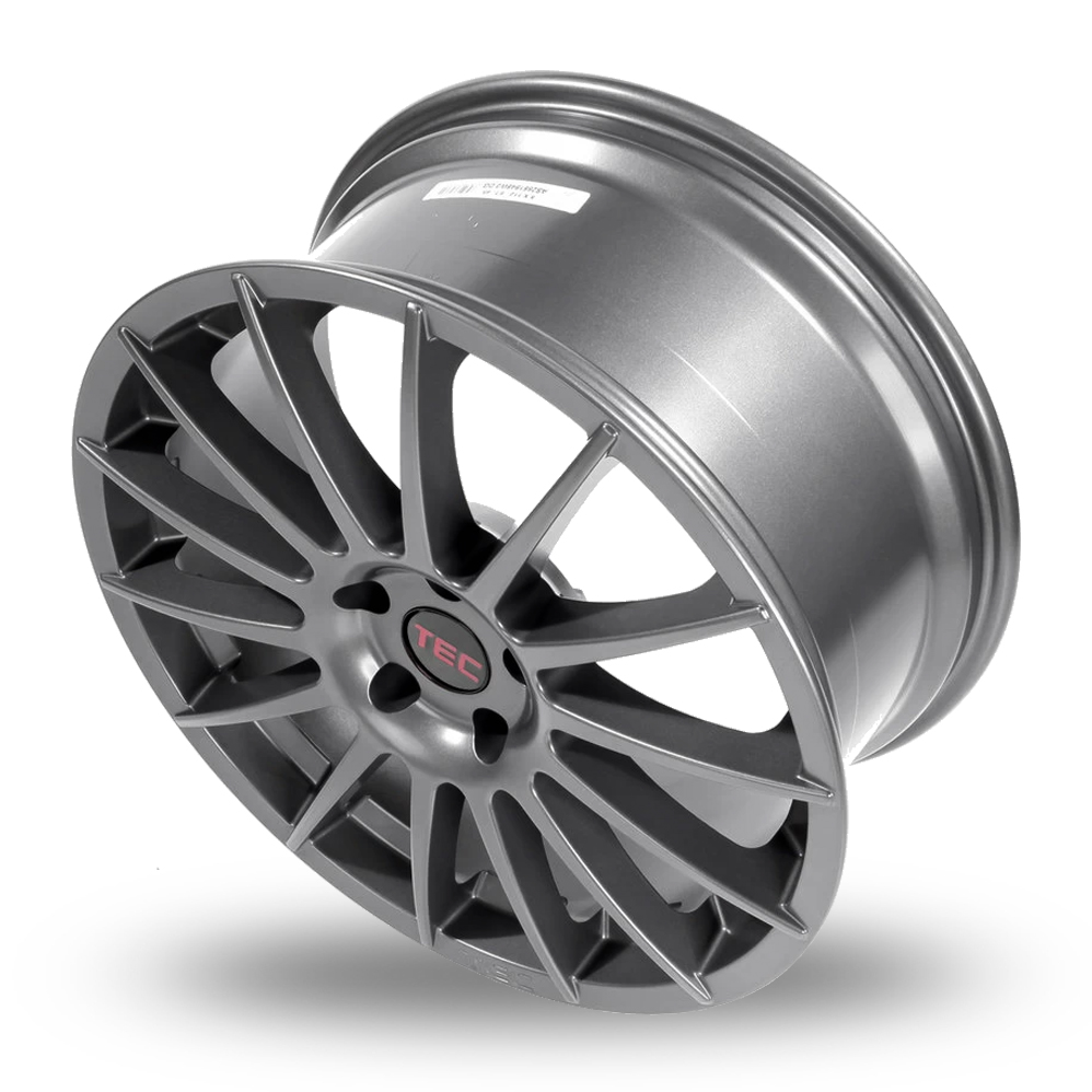 19" TEC Speedwheels AS2 Gunmetal Alloy Wheels
