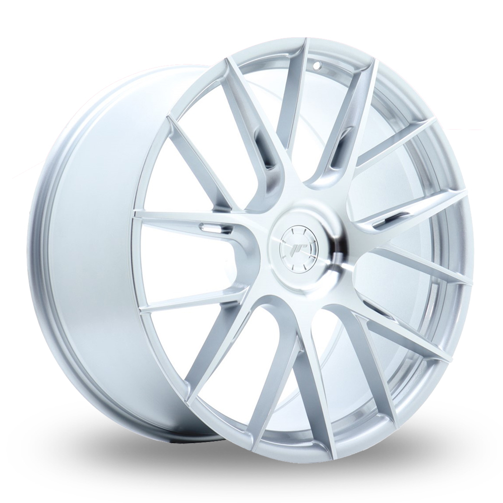 Japan Racing JR42 (10x22) (Custom Fitment) Silver Machined Face Alloy Wheels