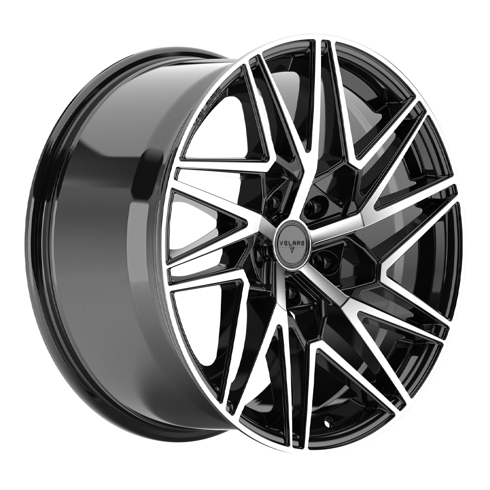 20" Velare VLR06 Gloss Black Machined Alloy Wheels