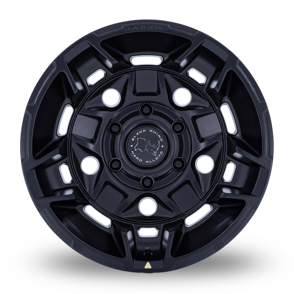 17" Black Rhino BR028 Guard Matt Black Alloy Wheels