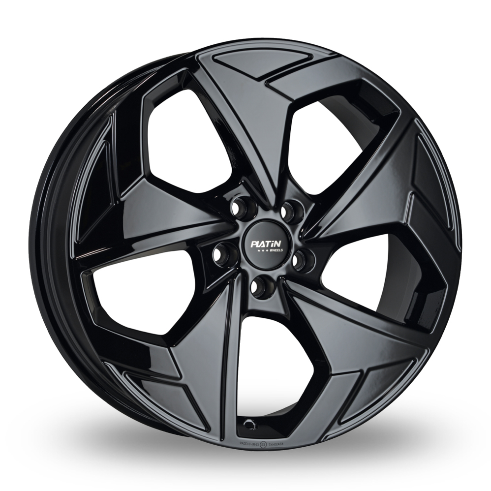 Platin P 104 Gloss Black Alloy Wheels