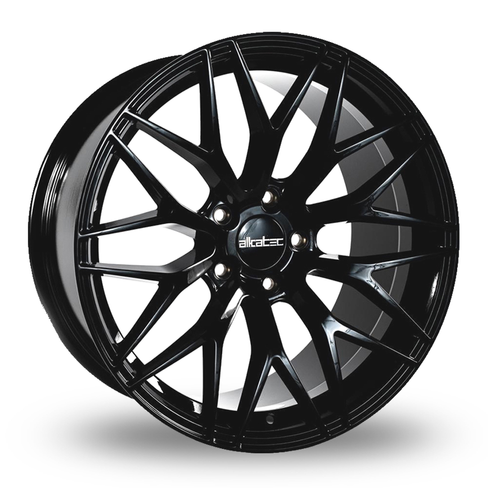 Alkatec EVO 1 Gloss Black Alloy Wheels